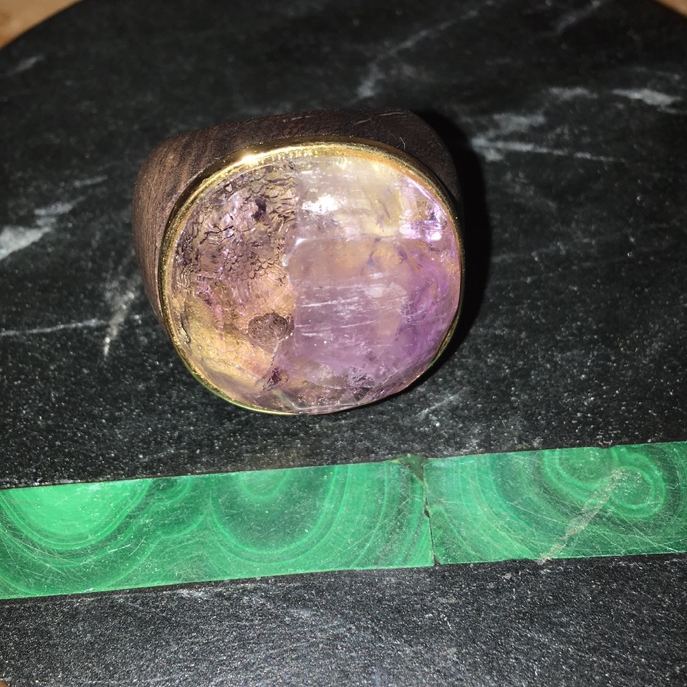 Huge Amethyst Ring!